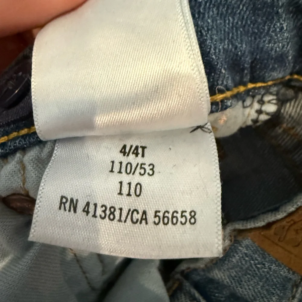 NWOT Ralph Lauren kids Blue Skinny Jeans